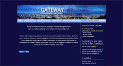 Desktop Screenshot of gatewaymanagementandrealty.com